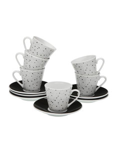 TAZA CAFE PORCELANA SPECKLE SET-6 8 CL 2