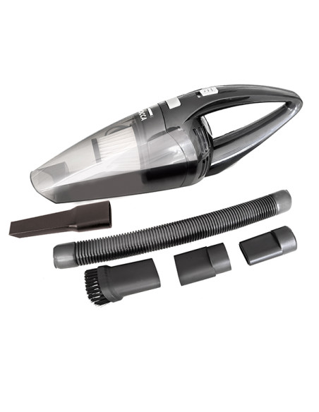 Aspirador de coche 12 V con filtro HEPA y accesorios – Artigas