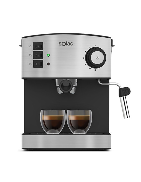 CAFETERA AUTOMATICA ESPRESSO INOX 850 W 20 BAR