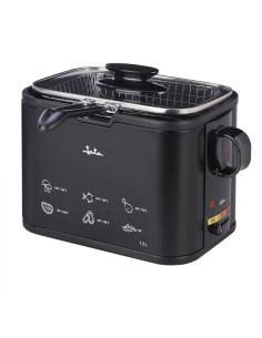 FREIDORA NEGRA INOX 1,3L 1000W 2