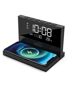 DCU – Reloj despertador con carga inalámbrica 15 W 2
