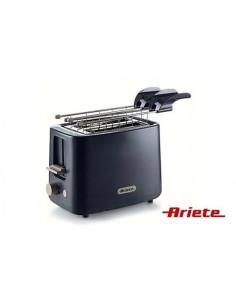 TOSTADOR 2 RANURAS GRAFITO CON PINZAS 760 W 2