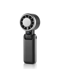 Ventilador mano recargable Ice Pro negro 5 vel 2