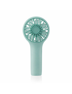 Ventilador mano recargable Travel verde 3 velocidades 2