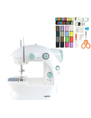 MAQUINA DE COSER CON KIT DE COSTURA