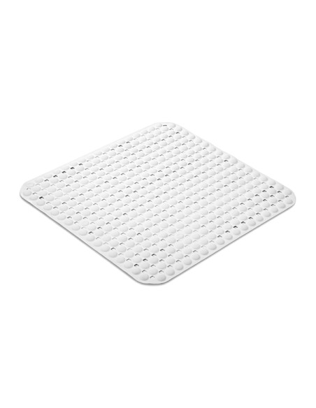 ALFOMBRA DUCHA BLANCA 54X54 CM