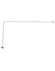 BARRA BAÑO CURVA 80X80 CM 2