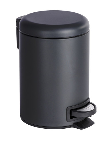 CUBO BAÑO PEDAL NEGRO LEMAN 3 L