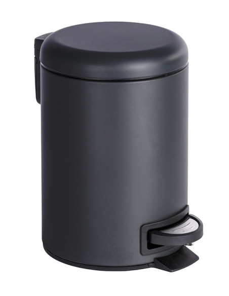 CUBO BAÑO PEDAL NEGRO LEMAN 3 L