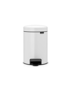 CUBO BAÑO PEDAL BLANCO NEWICON 3 L 2