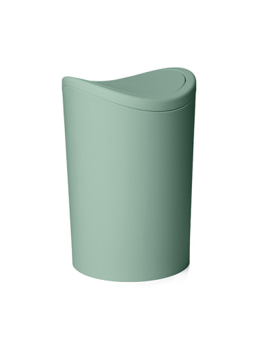 CUBO BAÑO BASCULANTE VERDE GRANITO 6 L