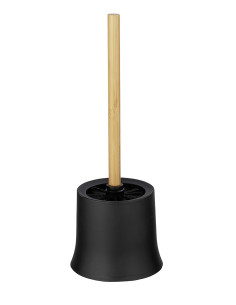 ESCOBILLERO BASIC BAMBU-NEGRO 14X38X14CM 2