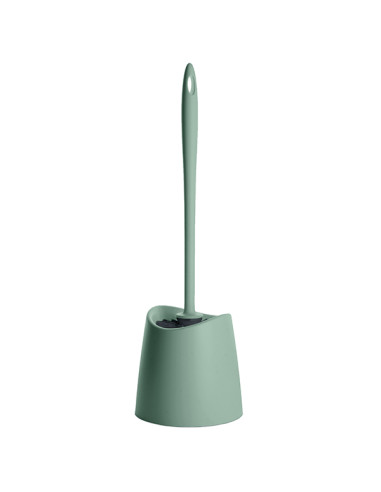 ESCOBILLERO WC VERDE GRANITO