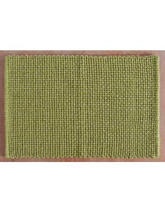 ALFOMBRA BAÑO NOA 03VERDE 45 X 70 CM