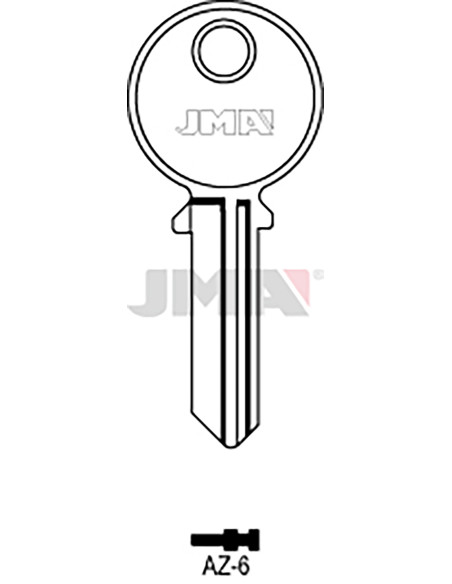 LLAVE EN BRUTO AZ-6
