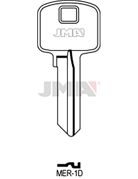LLAVE EN BRUTO MER-1D
