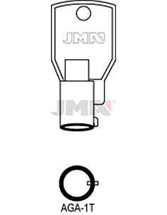 LLAVE EN BRUTO TUBULAR AGA-1T 2
