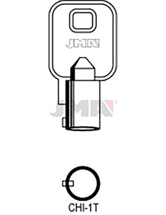 LLAVE EN BRUTO TUBULAR SEGURIDAD CHI-1T 2
