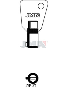 LLAVE EN BRUTO TUBULAR SEGURIDAD LYF-2T 2