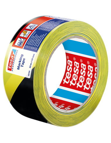 CINTA SEÑALIZACION ADH 33MTX50 MM