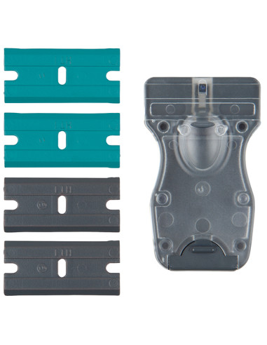 RASCADOR CUCHILLA PLASTICO 2 JGO 38 MM
