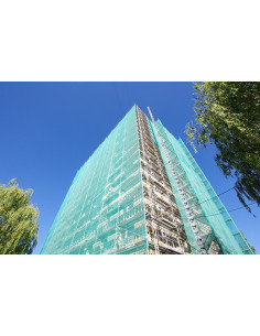 MALLA FACHADA VERDE 6X10 M 2