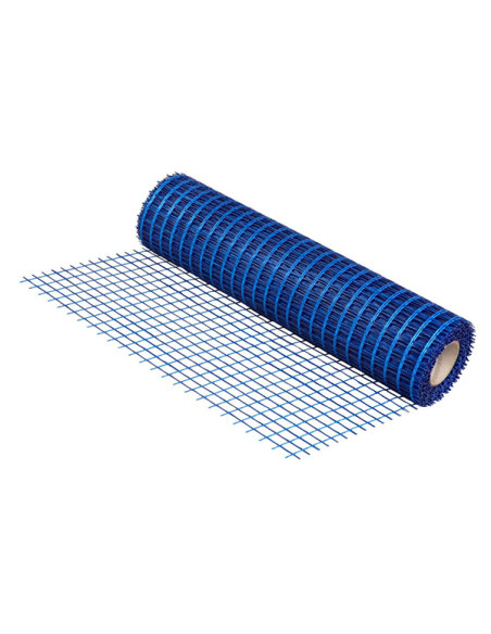 MALLAZO DE FIBRA (40 X40MM) AZUL 1X10 M