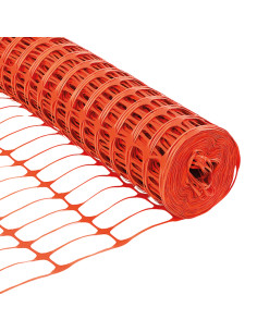 MALLA SEÑALIZACION NARANJA 1X50 M 2