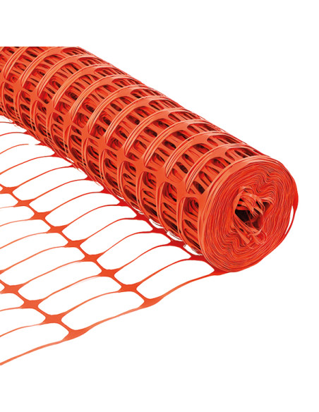 MALLA SEÑALIZACION NARANJA 1X50 M