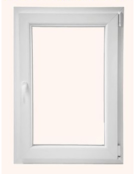 VENTANA CANDO PVC 1 HOJA DERECHA100X80 100X80CM