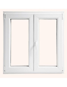 VENTANA CANDO PVC 2 HOJAS 100X100 100X100 CM 2