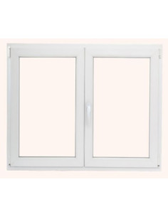 VENTANA CANDO PVC 2 HOJAS 100X120 100X120 2