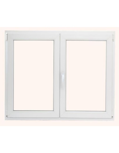 VENTANA CANDO PVC 2 HOJAS 100X120 100X120