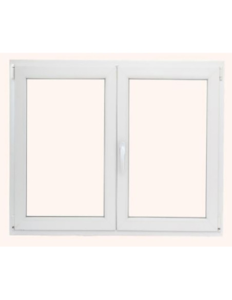 VENTANA CANDO PVC 2 HOJAS 100X120 100X120