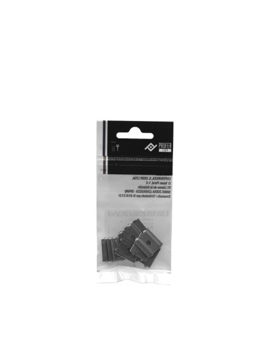 GRAPA TRASERA RECTANGULAR ZN BL 10 23X17MM