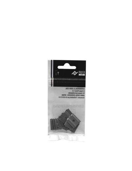 GRAPA TRASERA RECTANGULAR ZN BL 10 23X17MM