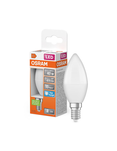 LAMPARA LED VELA 865 E14 LF 6500L 470LM 4,9 W