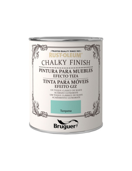 PINTURA MUEBLES TIZA GRIS MARENGO 750 ML