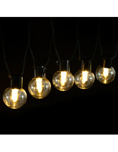 GUIRNALDA LUCES SOLARES COLUMNA BURBUJA G50 2