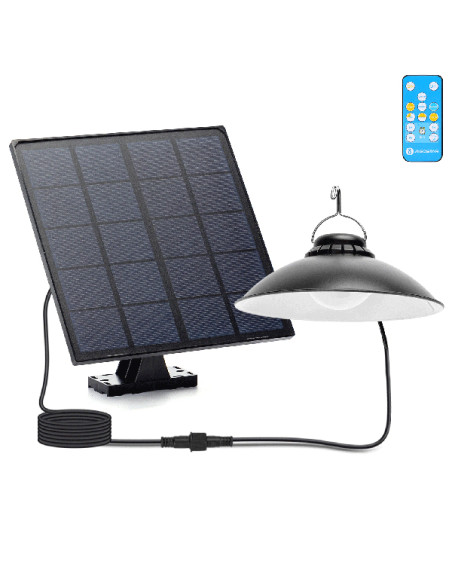 LAMPARA SOLAR COLGANTE LED 50 W 4000 K