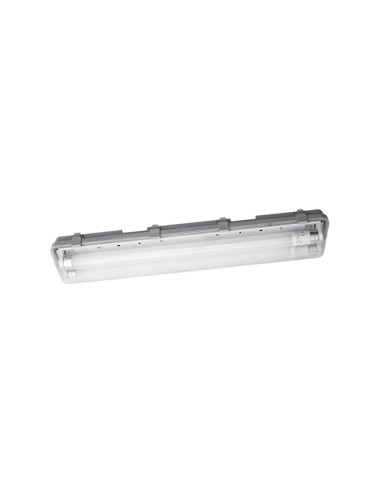 PANTALLA ESTANCA 60CM C/TUBO T8 1560LM 4000K LN 2X7 W