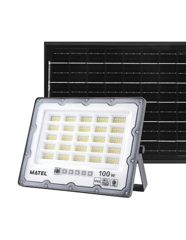 Foco Proyector LED solar Matel 200 W IP65 CCT
