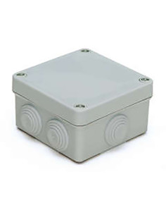 CAJA EMPALMES CUADRADA IP55 C/TORNI 100X100X55 2