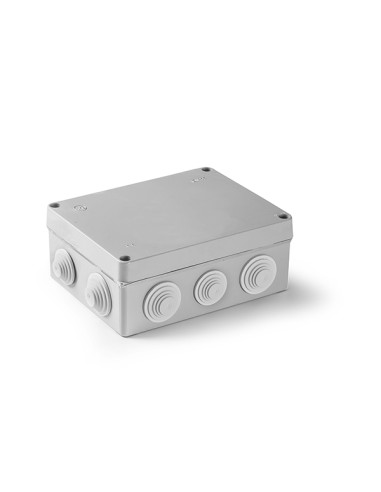 CAJA EMPALMES RECTANGULAR IP55 C/TORNI 220X170X85