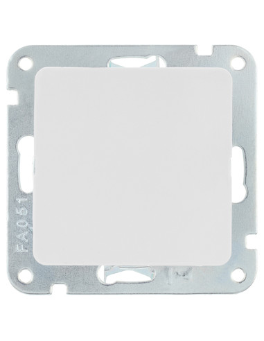 TAPA CIEGA BLANCA