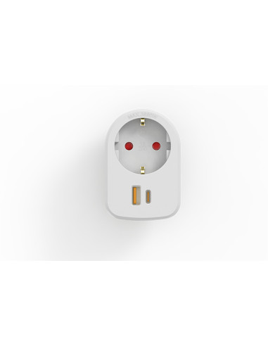 ADAPTADOR COMBI C/USB 30W A + C