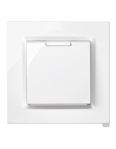 BASE ENCHUFE EMPOTRAR BLANCO IP44 16 A 2