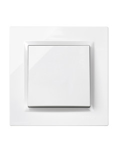 CONMUTADOR EMPOTRAR BLANCO 10 A 2