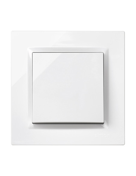 CONMUTADOR EMPOTRAR BLANCO 10 A