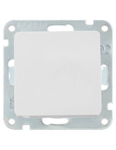 CONMUTADOR EMPOTRAR CRUCE BLANCO